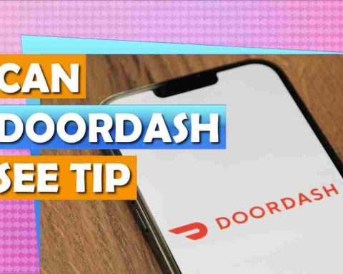 Can Doordash See Tip