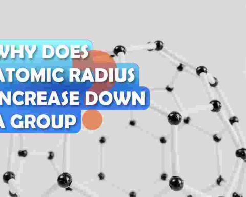 why does atomic radius increase down a group