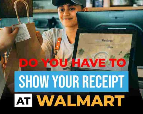 Do You Have To Show Your Receipt At Walmart