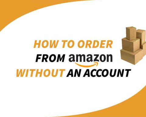 How To Order From Amazon Without An Account