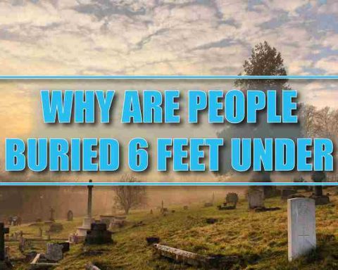 why are people buried 6 feet under