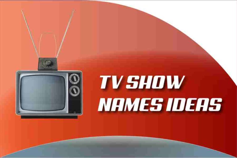 Tv Show Name Ideas Generator